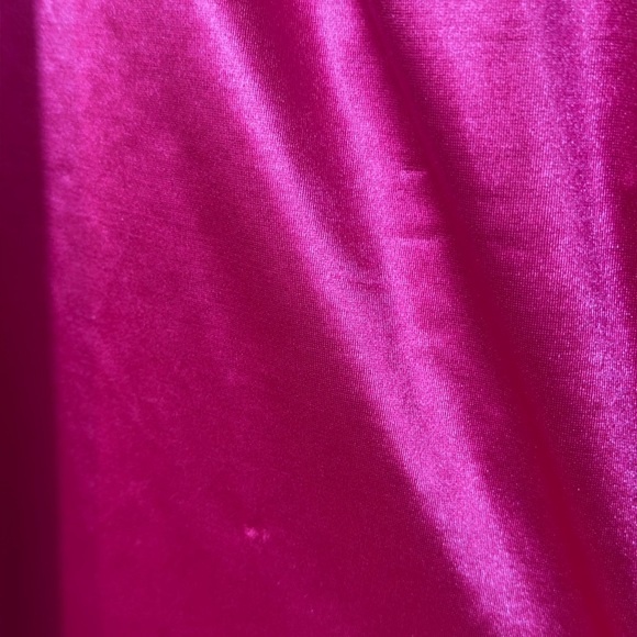 HELLO MOLLY MAGNETIC CONNECTION SATIN MINI DRESS PINK Size Large (8) NWT - Picture 7 of 12